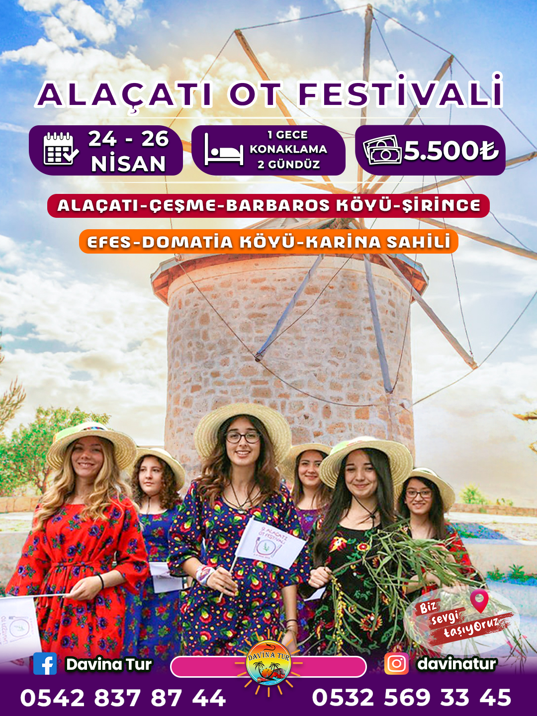 ALAÇATI OT FESTİVALİ TURU